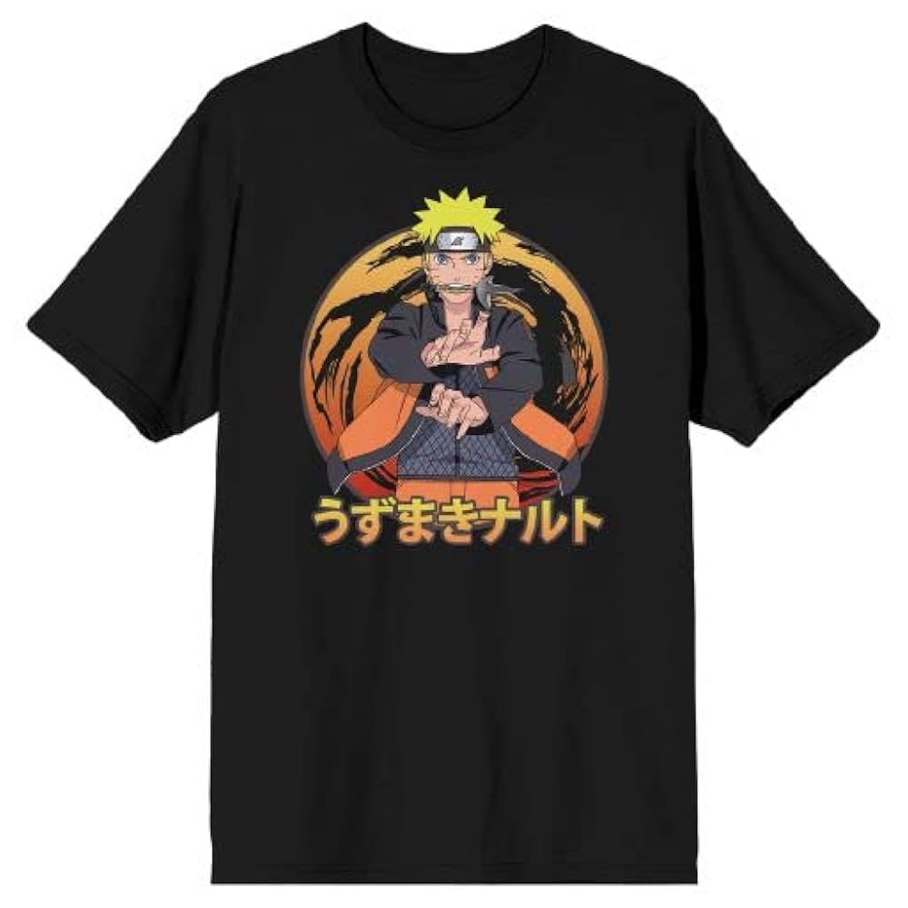 Amazon.com: Naruto Shippuden Naruto Uzumaki Men's Black